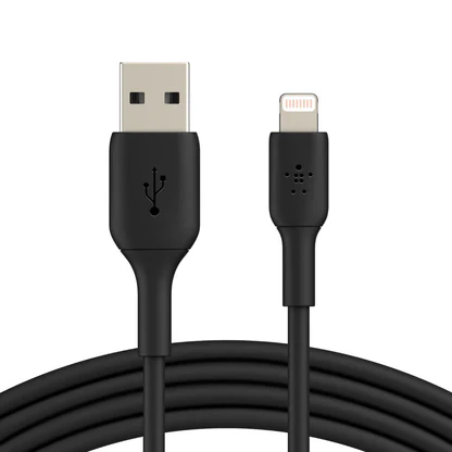 BELKIN BOOST CHARGE LIGHTNING TO USB-A CABLE 3M BLACK CAA001BT3MBK