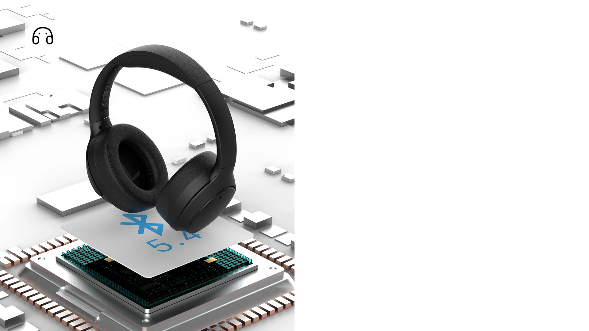 HONOR CHOICE VZ SPORT MATE HEADPHONE BLACK RS-ME01 thumbnail 4