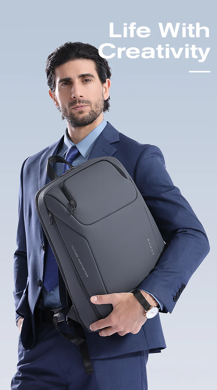 BANGE BACKPACK GRAY BG-7802 thumbnail 16