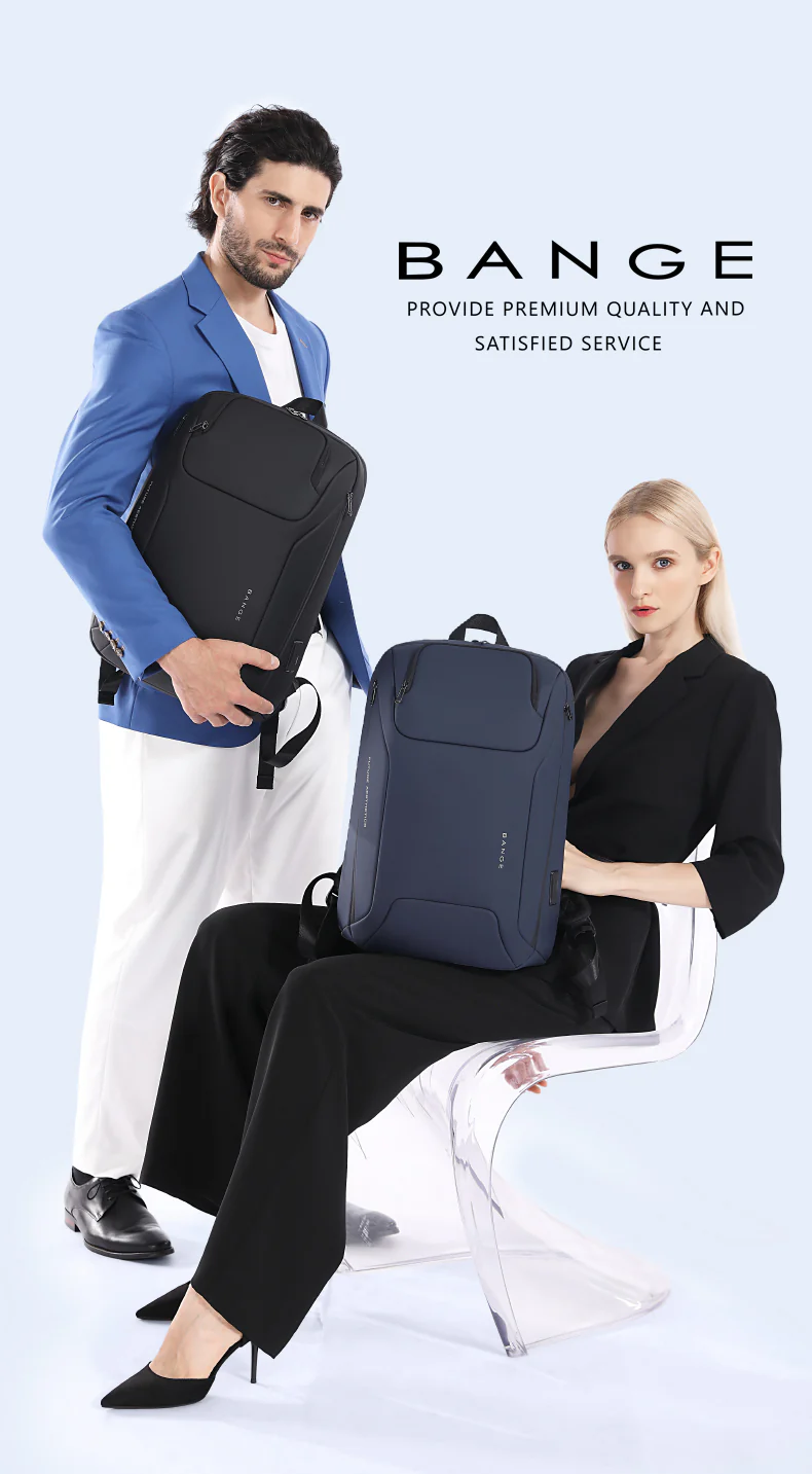 BANGE BACKPACK GRAY BG-7802 thumbnail 2