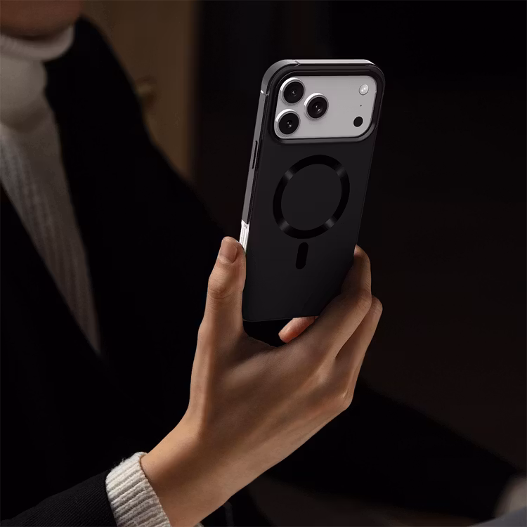 LEVELO OPULIS IPHONE 17 PRO MAX MAGSAFE FROSTED CASE PHANTOM BLACK LVLOPU17PMPHBK thumbnail 7
