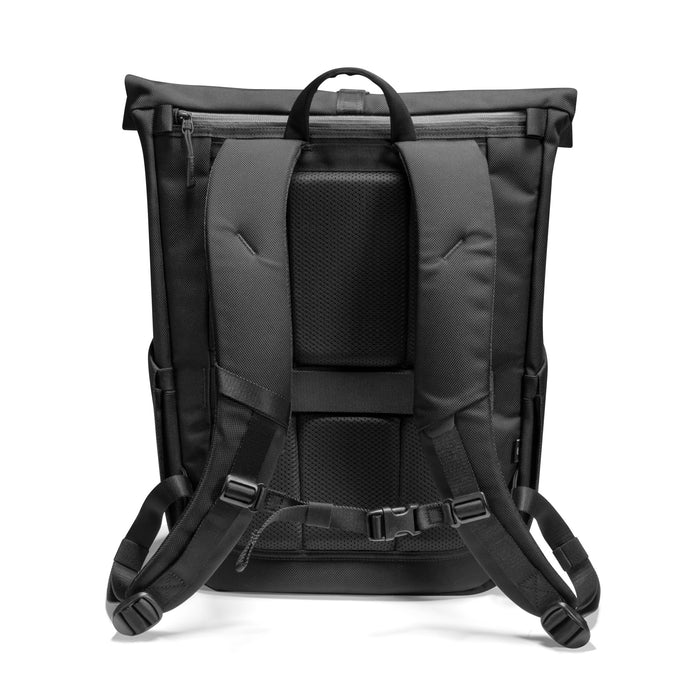 TOMTOC NAVIGATOR T61 ROLLTOP BACKPACK BLACK T61L1D1 thumbnail 11