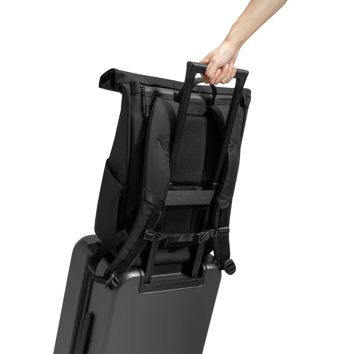TOMTOC NAVIGATOR T61 ROLLTOP BACKPACK BLACK T61L1D1 thumbnail 12