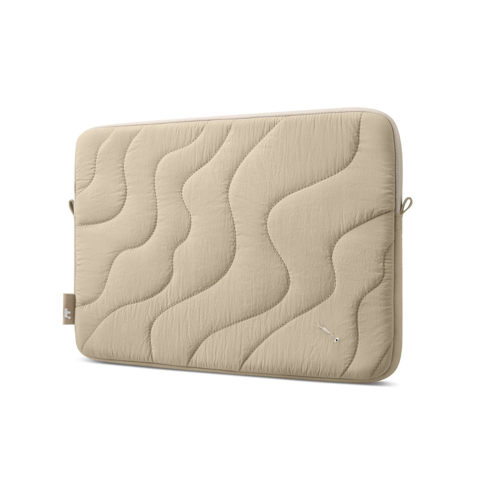 TOMTOC TERRA A27 14 INCH LAPTOP SLEEVE NATURAL SAND A27F2K2 thumbnail 6