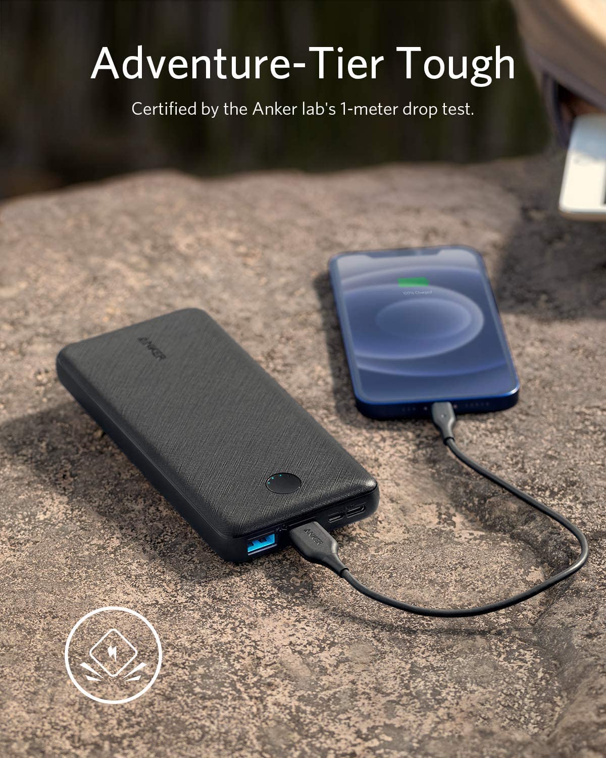 ANKER POWERCORE ESSENTIAL 20000 MAH POWERBANK BLACK A1268H13 thumbnail 3
