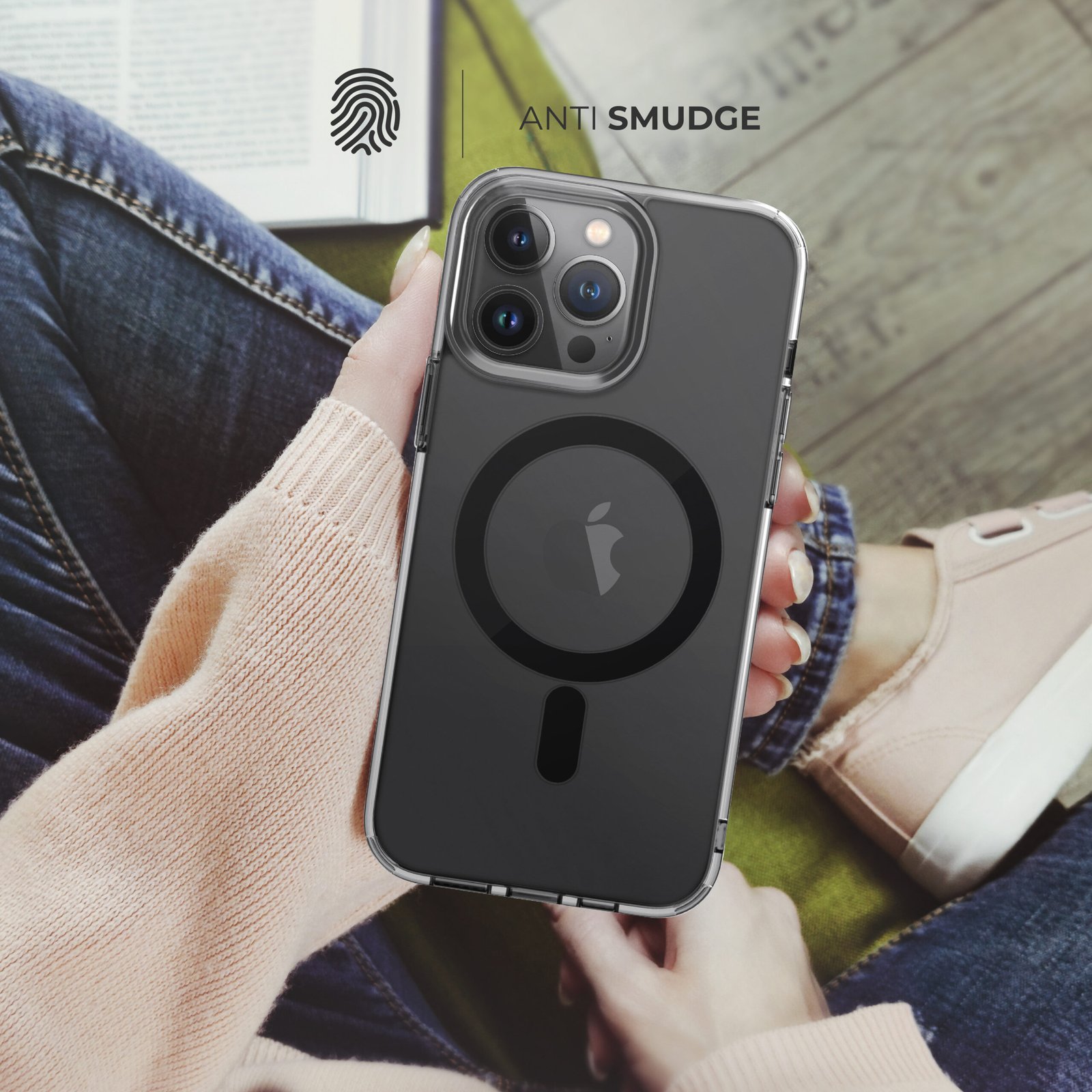 BLUPEBBLE IPHONE 15 PRO HYBRID MAG COMPATIBLE WITH MAGSAFE CASE thumbnail 6