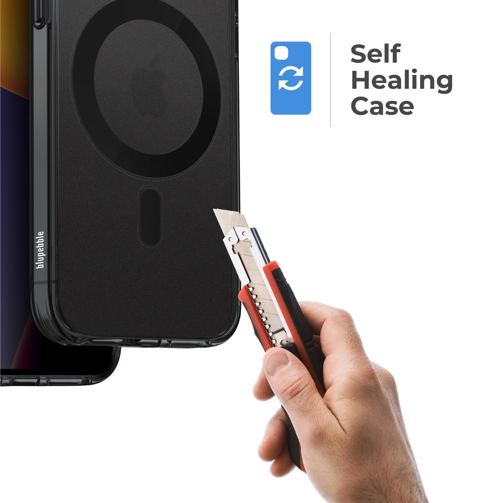 BLUPEBBLE IPHONE 15 PRO HYBRID MAG COMPATIBLE WITH MAGSAFE CASE thumbnail 5