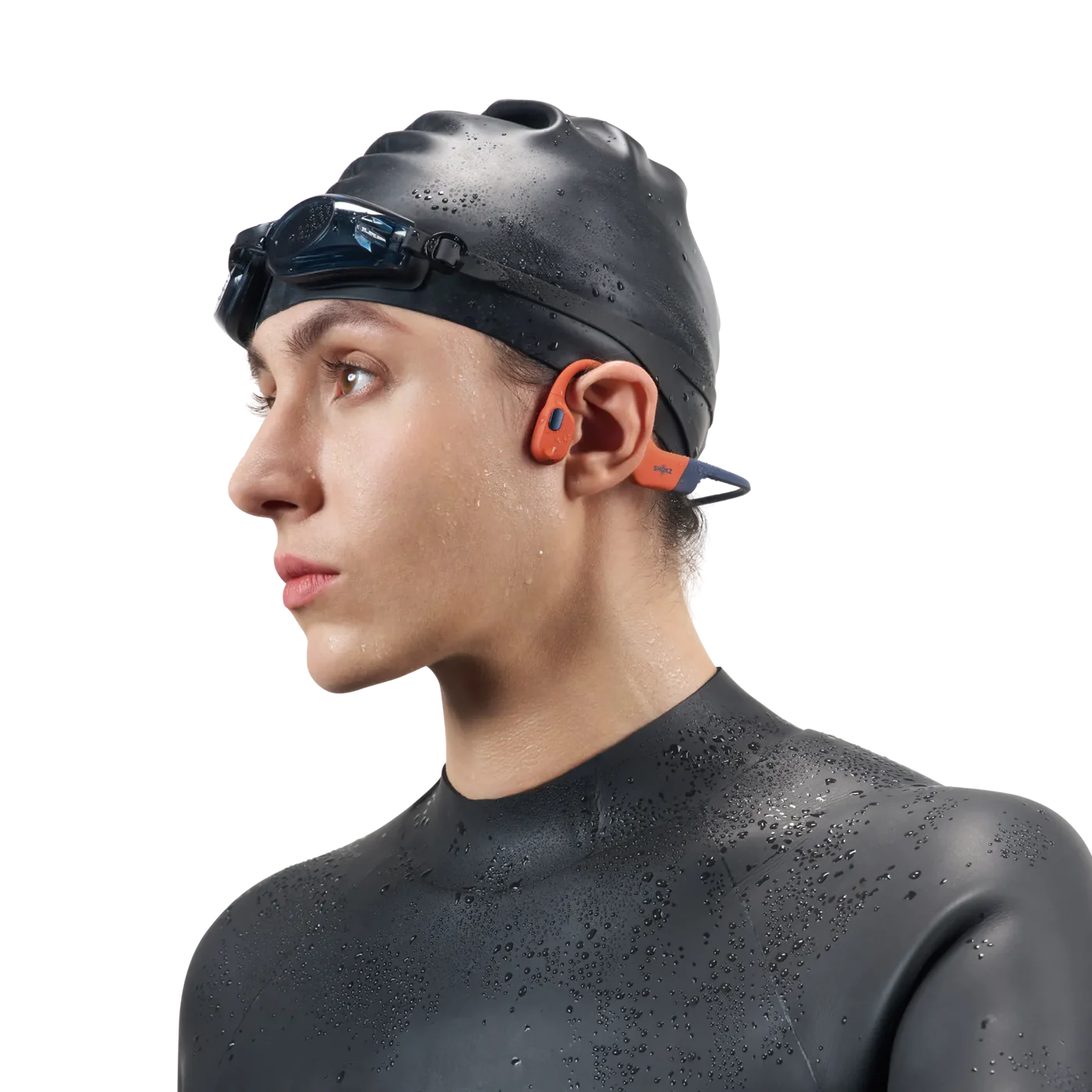 AfterShokz OpenSwim Pro (S710) Bone Conduction Sport Headphones - Waterproof, Comfortable Fit, High-Quality Sound thumbnail 8