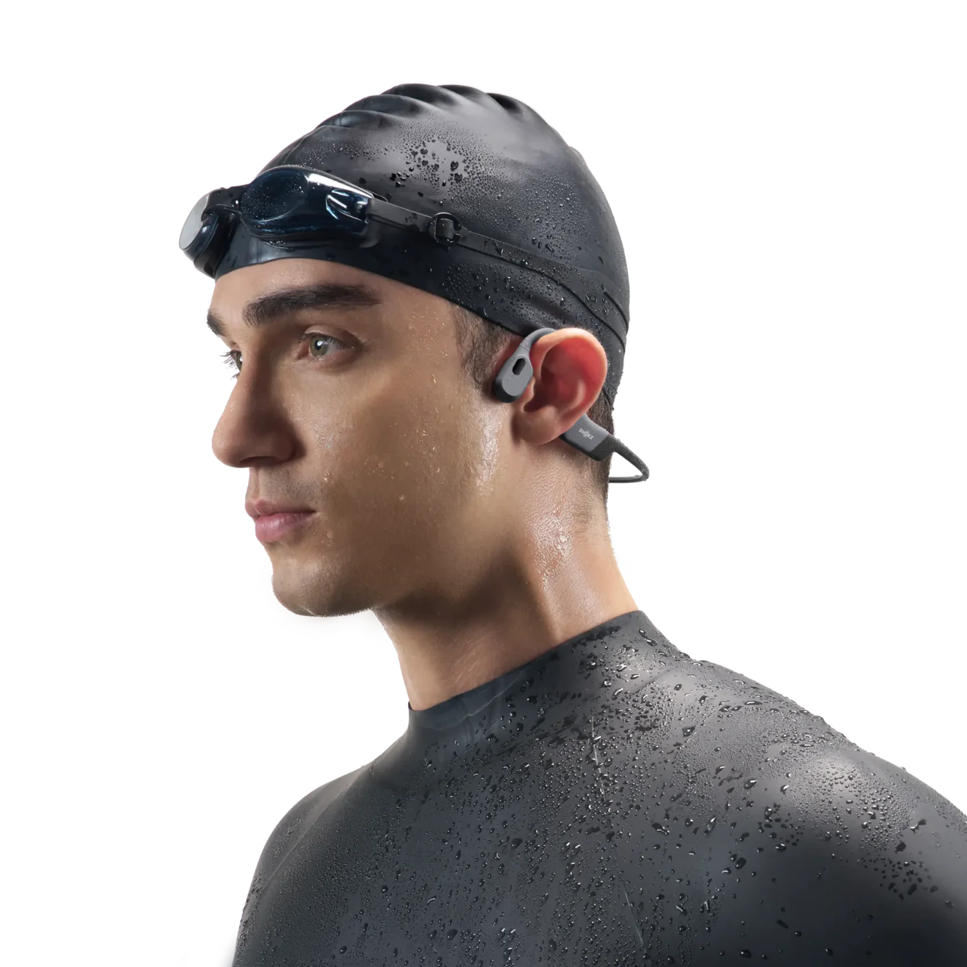 AfterShokz OpenSwim Pro (S710) Bone Conduction Sport Headphones - Waterproof, Comfortable Fit, High-Quality Sound thumbnail 4