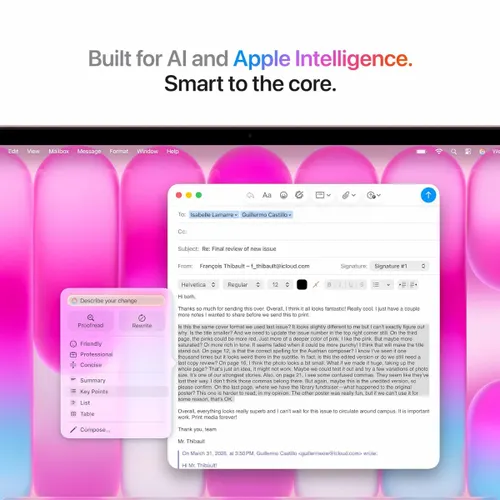 APPLE MACBOOK NEO 13-INCH A18 PRO CHIP 6 CORE CPU 5 CORE GPU 8GB 512GB TOUCH ID ARABIC-ENGLISH BLUSH MHFJ4 thumbnail 3