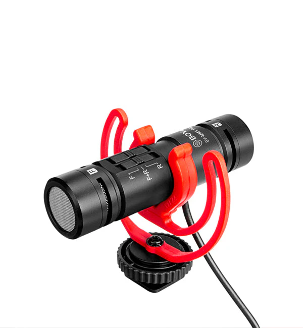 BOYA DUAL CAPSULE CONDENSER MICROPHONE BY-MM1 PRO