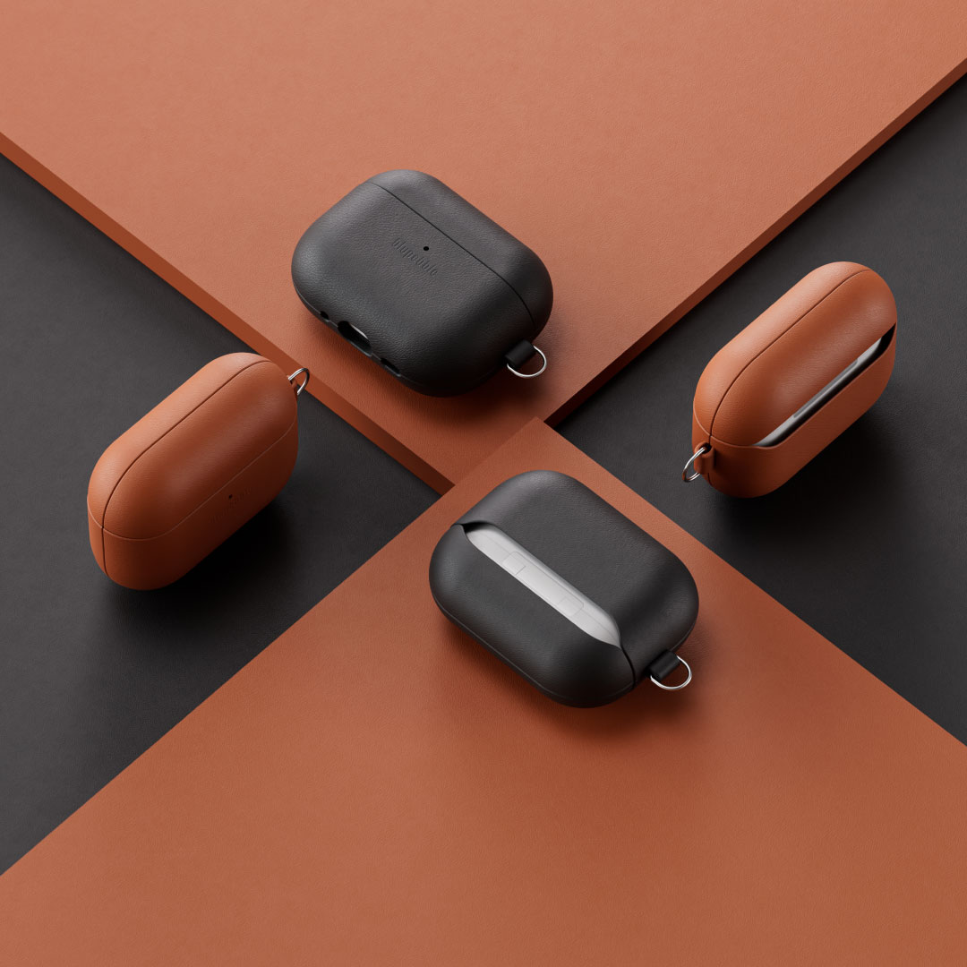 BLUPEBBLE LUXESHIELD AIRPODS PRO 3 CASE BROWN BP-APP3LTHSHD-BR thumbnail 2
