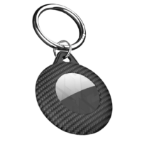 BLUPEBBLE GRAPHITE AIRTAG CASE AIRTAG BLACK BP-ATGRAPHITE-BK
