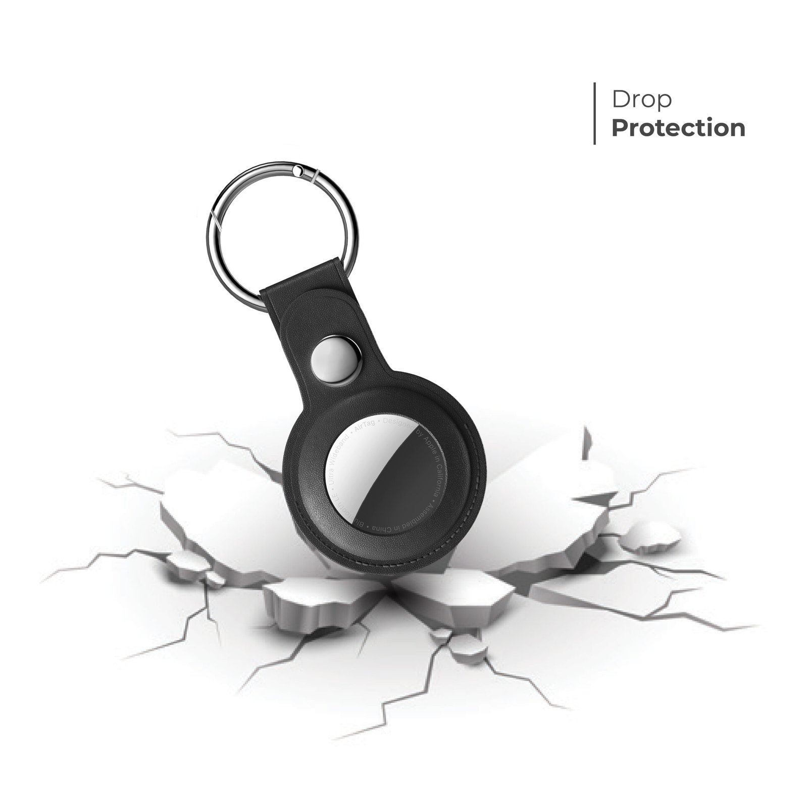 BLUPEBBLE CLASSIC LEATHER KEY RING thumbnail 10
