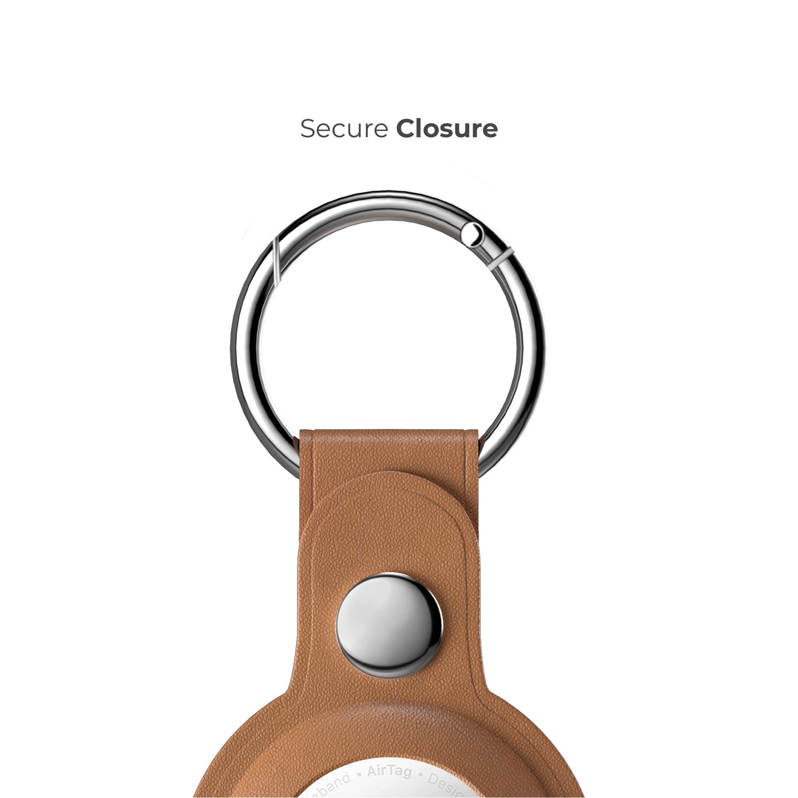 BLUPEBBLE CLASSIC LEATHER KEY RING thumbnail 3