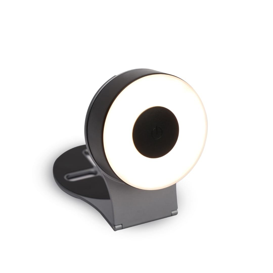 BLUPEBBLE LUMI MAG MAGNETIC ALUMINIUM ALLOY STAND WITH LED LIGHT GREY BP-LUMIMAG-GY thumbnail 10