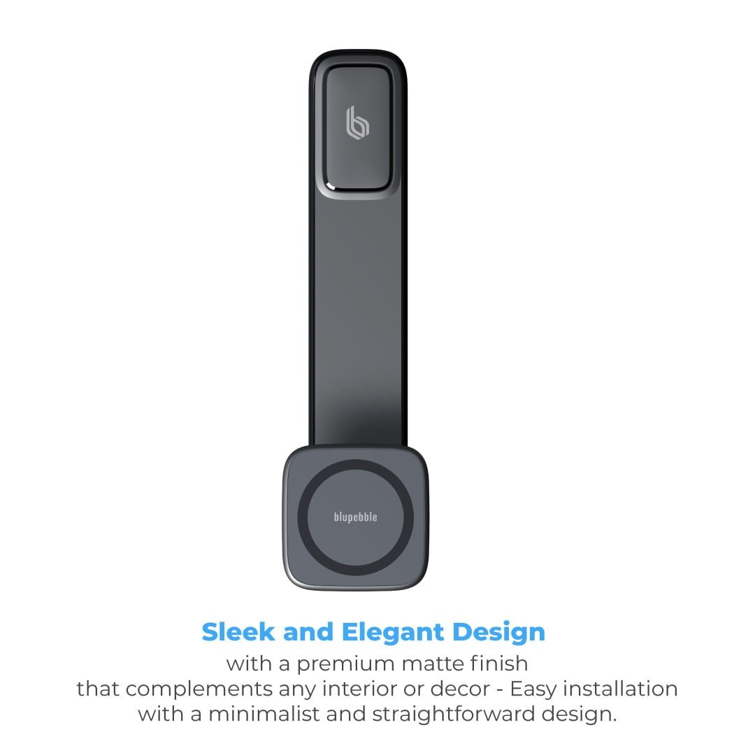 BLUPEBBLE NAVI MAGNETIC MOUNT WITH MAGSAFE PHONE HOLDER BLACK BP-NAVIMAGMOUNT-BK thumbnail 8