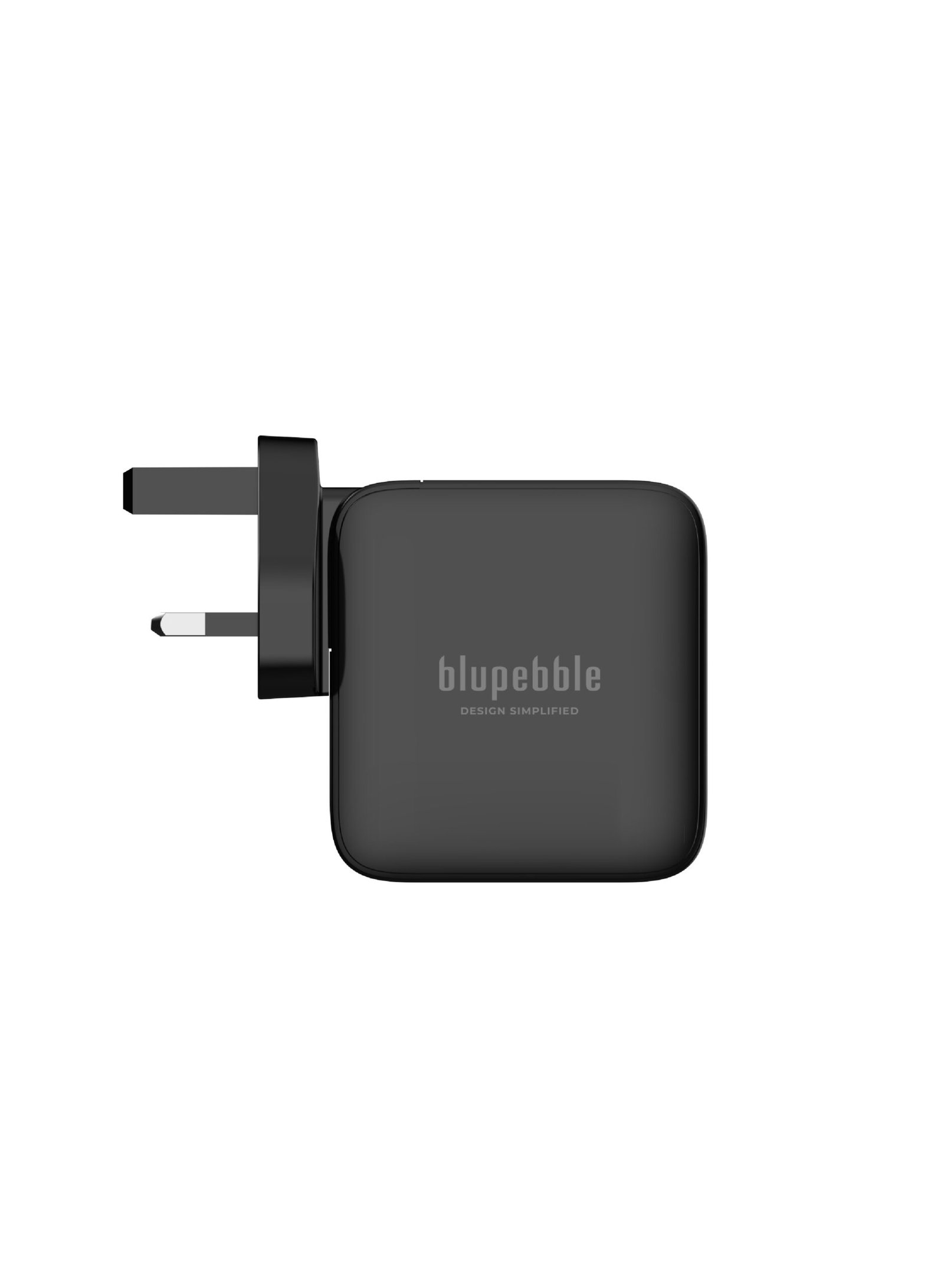 BLUPEBBLE 4 PORT PD GAN FAST CHARGER 140W BLACK BP-PD140GANUK-BK thumbnail 7