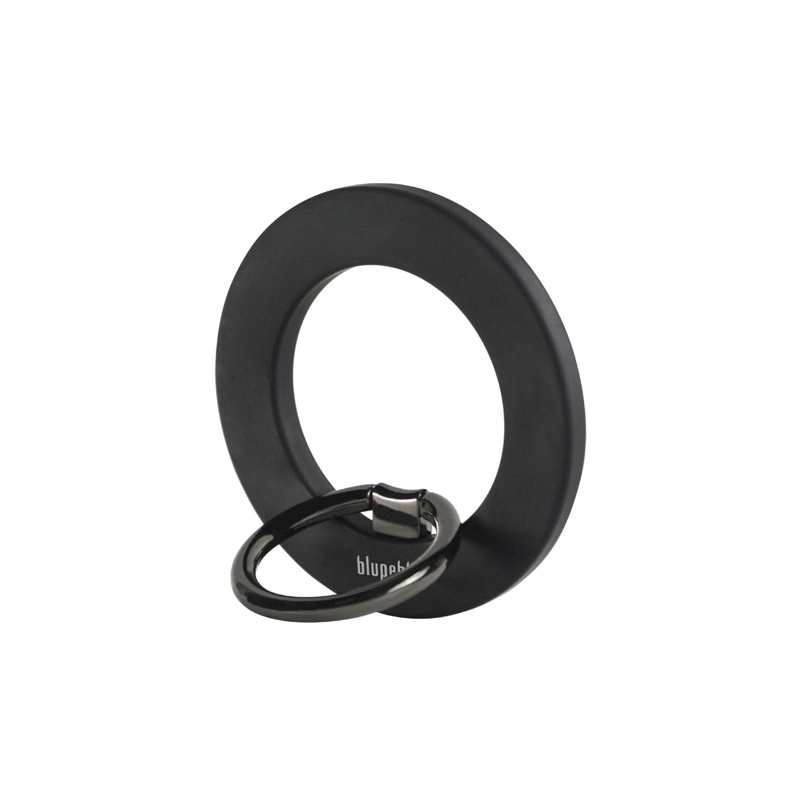 BLUPEBBLE MAGSAFE MAGNETIC GRIP HOLDER WITH ADJUSTABLE KICKSTAND BLACK BP-RINGGRIP-BK thumbnail 7