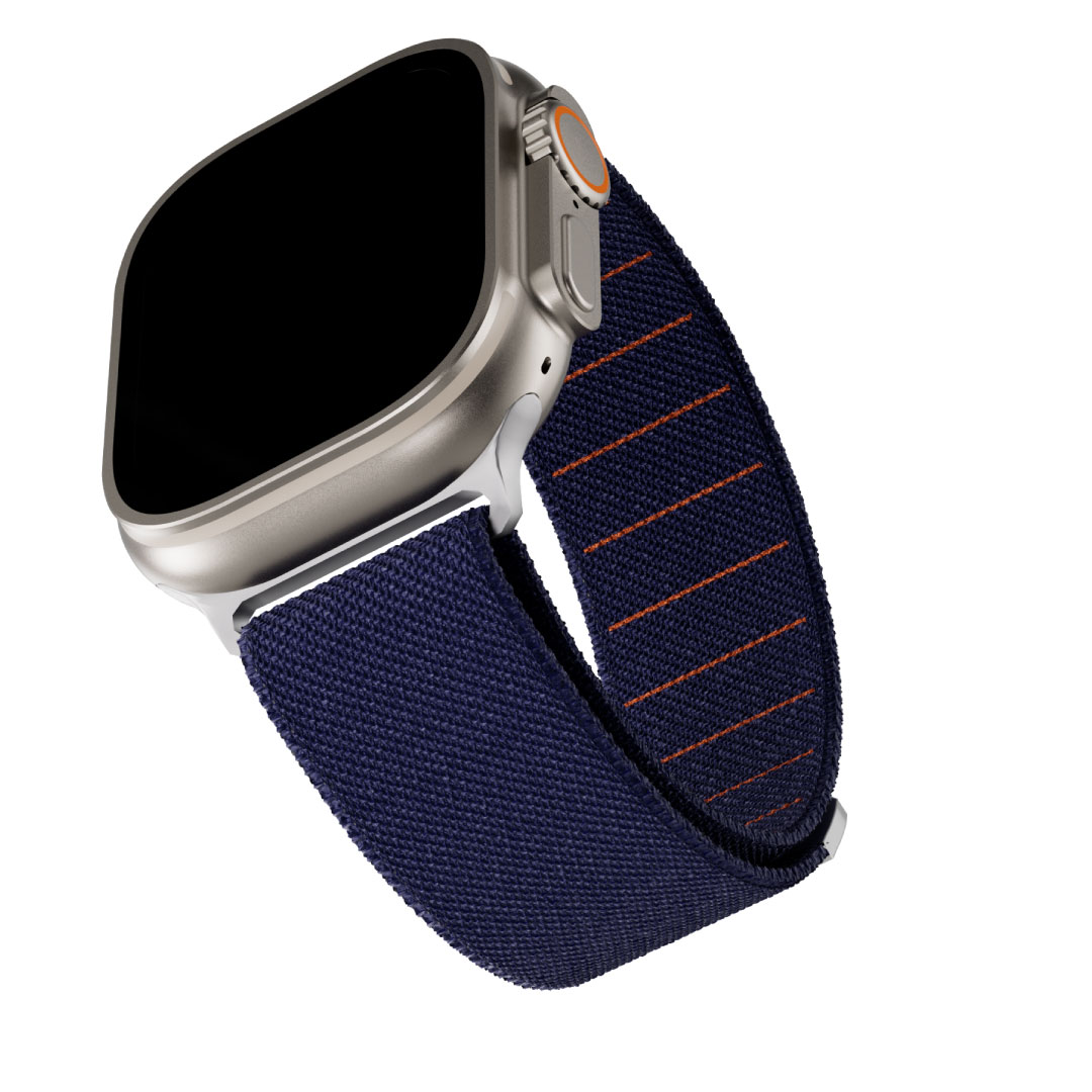 BLUPEBBLE APPLE WATCH STRAP ULTRA 3 AND SERIES 11 TERYN SERIES 49/46/45/44/42MM BLUE BP-TERYN-BL