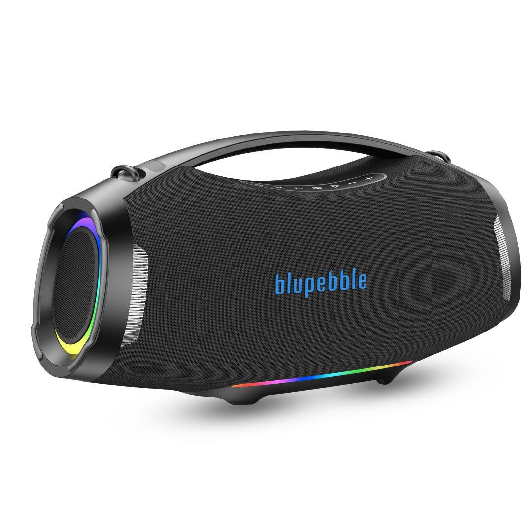 BLUPEBBLE THUNDERBLAST PORTABLE WIRELESS PARTY SPEAKER BLACK BP-TNDRBLST-BK
