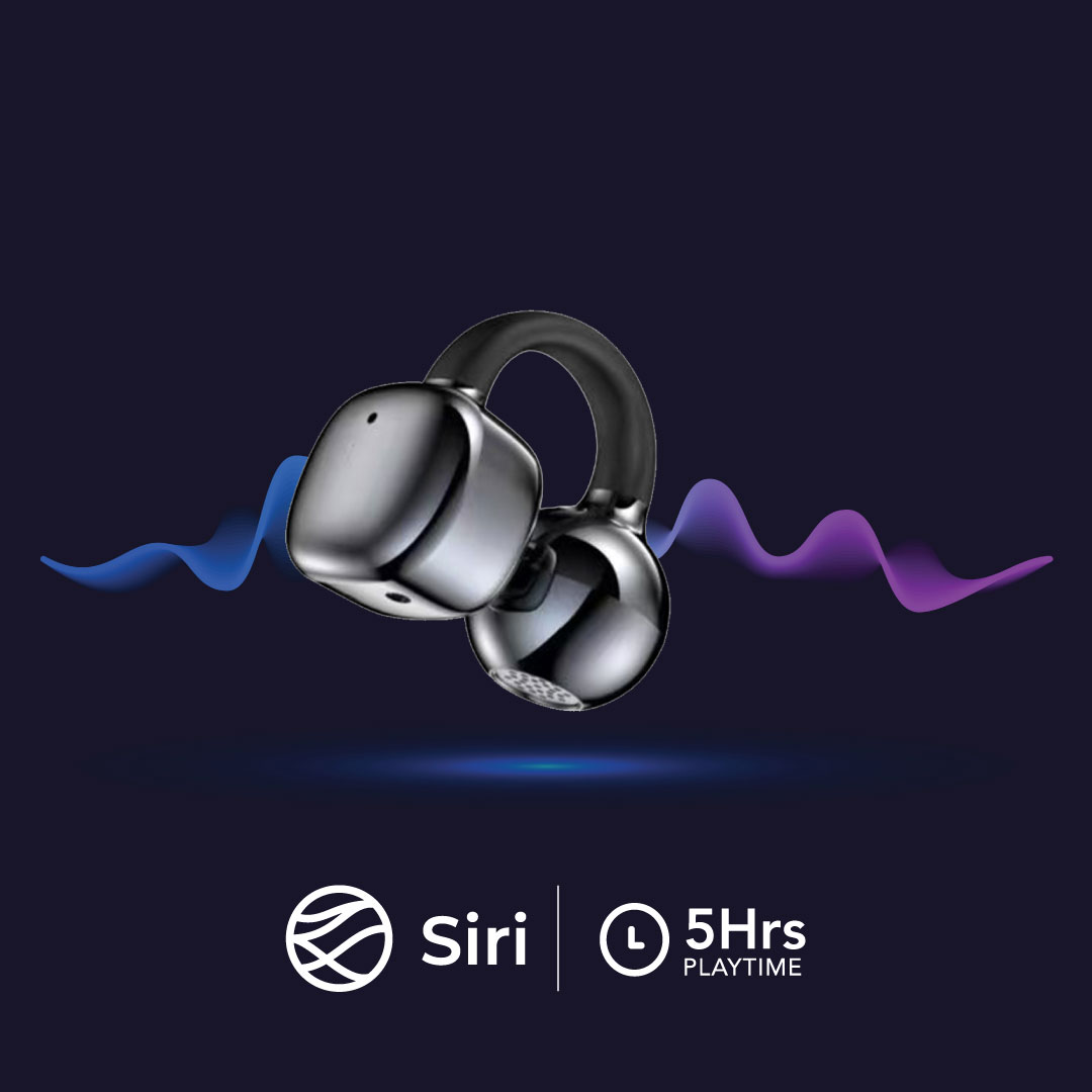 BLUPEBBLE TUNEFLOW LITE TRUE WIRELESS EARBUDS BLACK BP-TWSTFLITE-BK thumbnail 4
