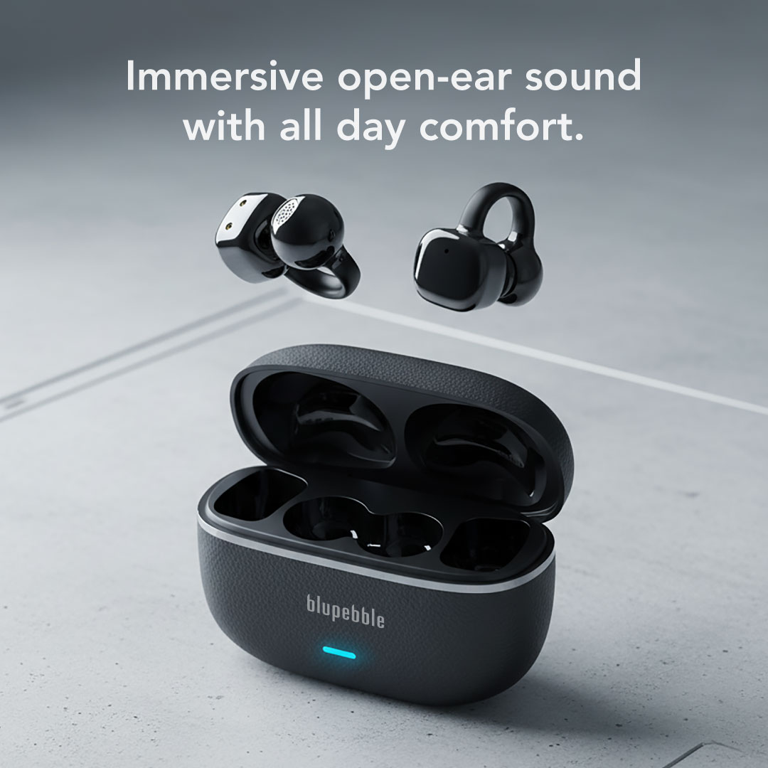 BLUPEBBLE TUNEFLOW LITE TRUE WIRELESS EARBUDS BLACK BP-TWSTFLITE-BK thumbnail 3
