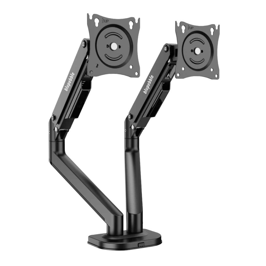 BLUPEBBLE VIEW MOUNT DUO MONITOR MOUNT 17 TO 32 INCHES BLACK BP-VIEWMNT2-BK