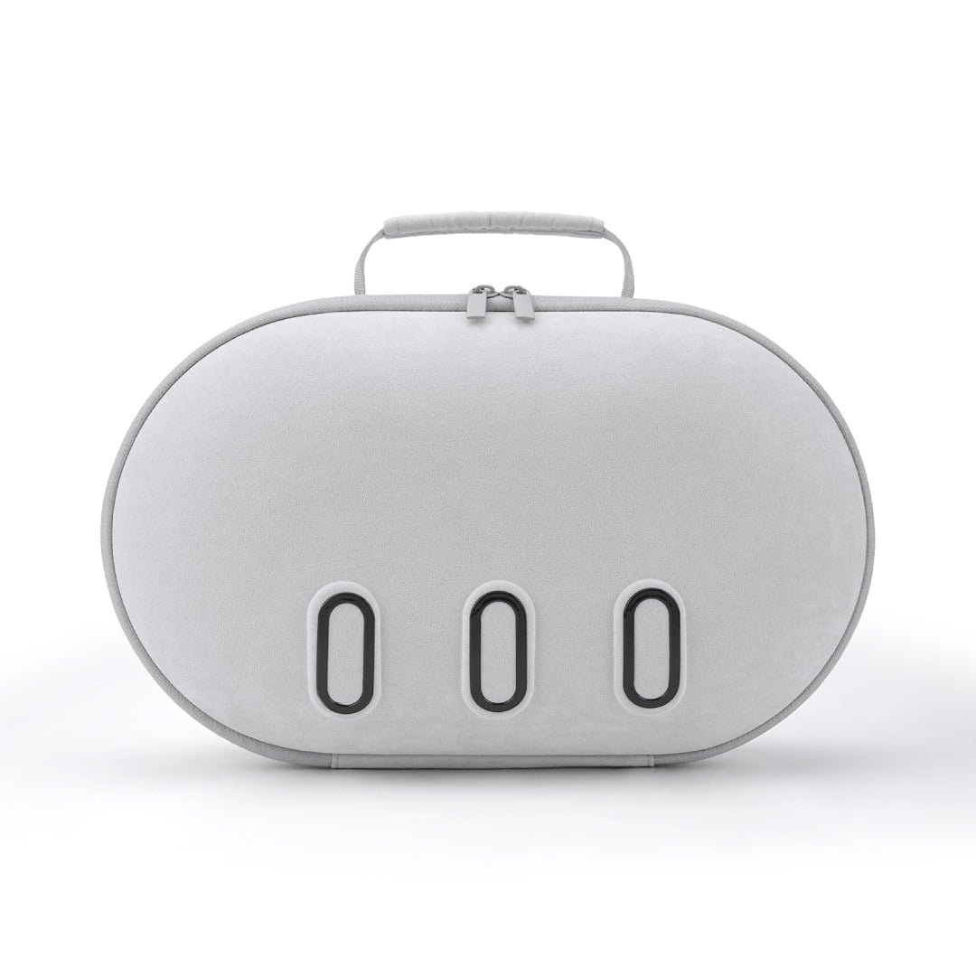 BLUPEBBLE ALL IN ONE PEBBLE CASE FOR META QUEST 3 WHITE BP-VRQ3PEBBAG-WH