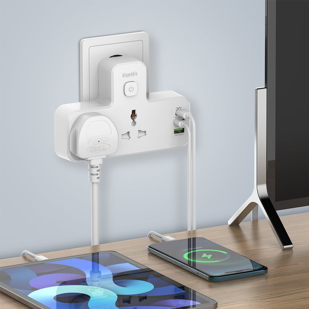 BLUPEBBLE SURGE PROTECTION WALL ADAPTER BP-WA190J2P-WH thumbnail 5