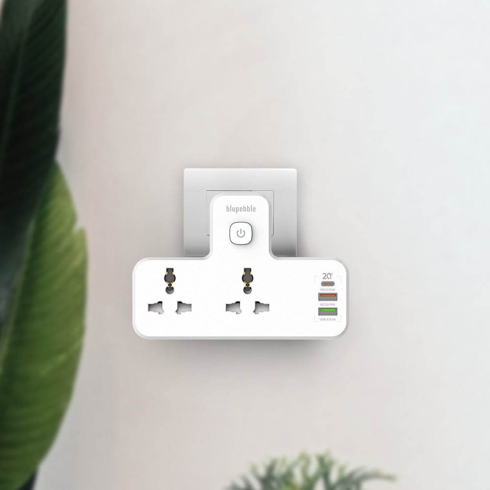 BLUPEBBLE SURGE PROTECTION WALL ADAPTER BP-WA190J2P-WH thumbnail 3