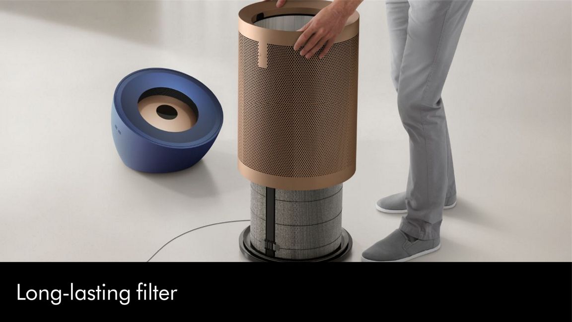 DYSON AIR PURIFIER BIG+QUIET FORMALDEHYDE BP04 PRISSIAN BLUE-GOLD thumbnail 7