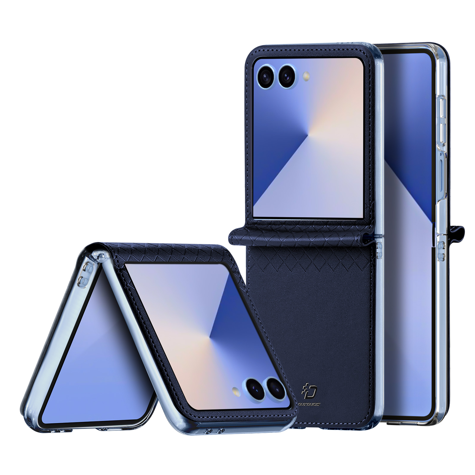 DUXDUCIS SAMSUNG Z FLIP 7 BRIL SERIES CASE BLUE BRIL0069