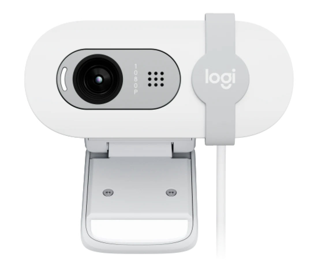 LOGITECH BRIO 100 FULL HD 1080P WEBCAM WHITE 960-001617