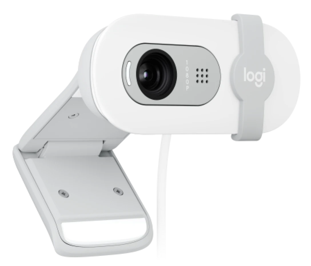 LOGITECH BRIO 100 FULL HD 1080P WEBCAM WHITE 960-001617 thumbnail 3