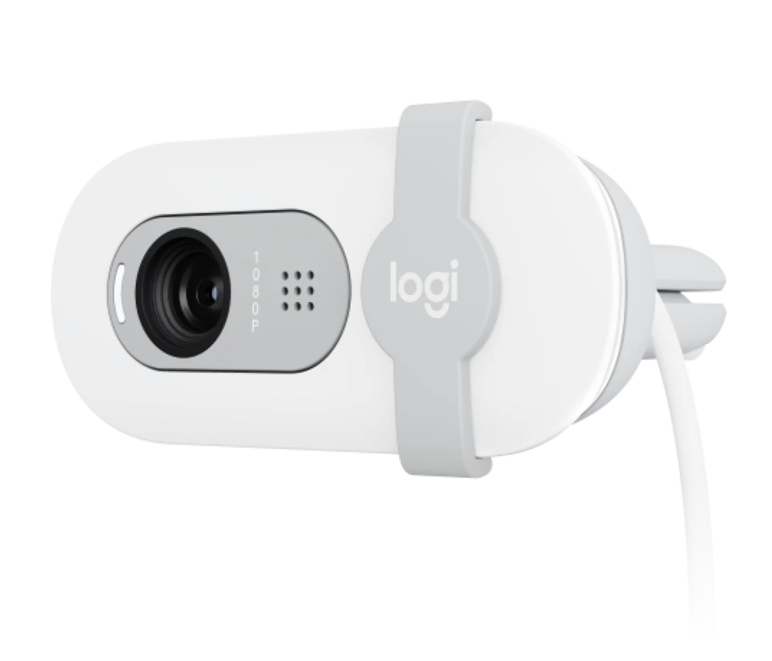 LOGITECH BRIO 100 FULL HD 1080P WEBCAM WHITE 960-001617 thumbnail 4