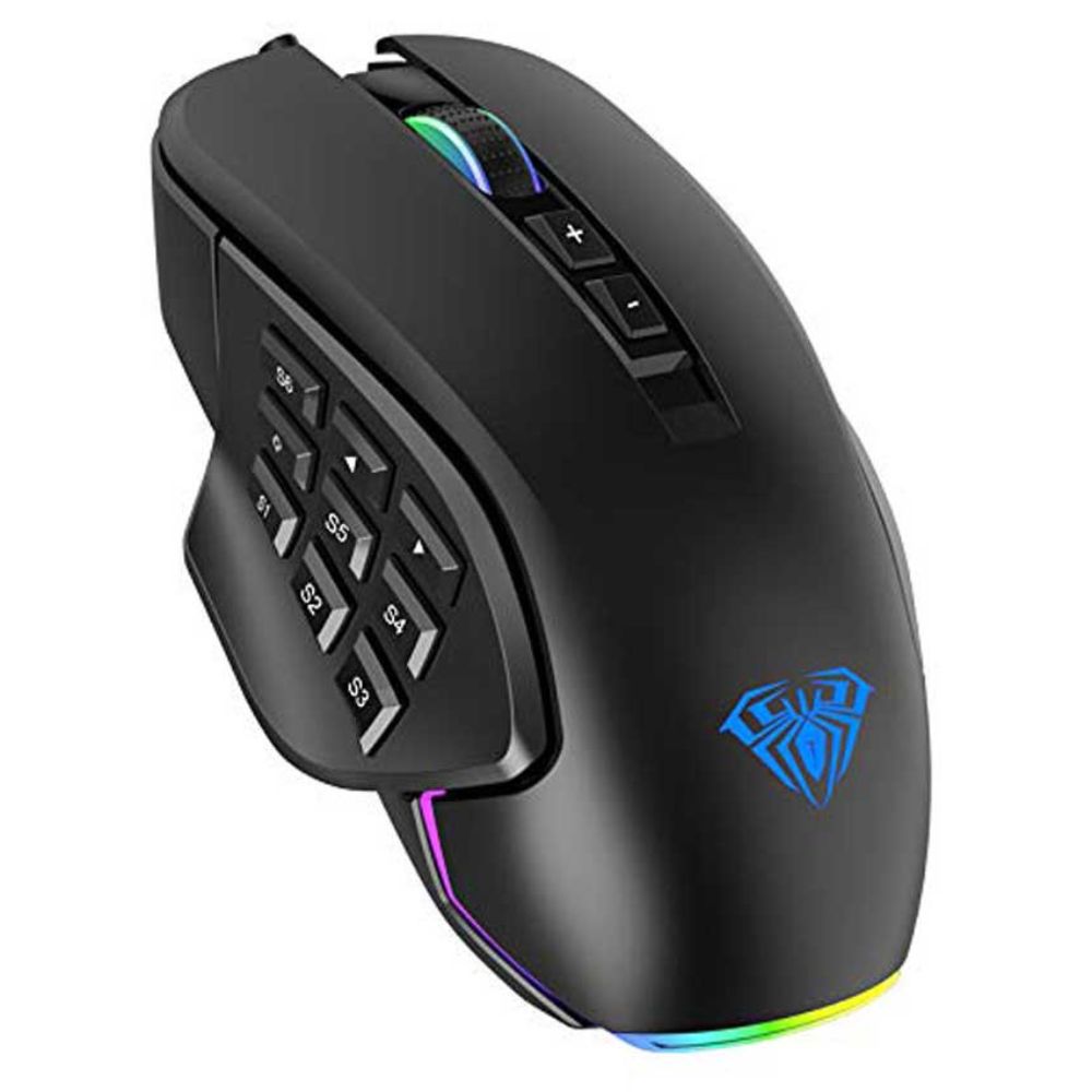AULA WIRED GAMING MOUSE GHOST HAND FIRE H510