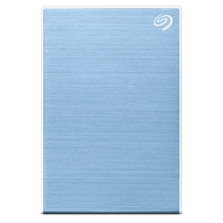 SEAGATE ONE TOUCH WITH PASSWORD 5TB EXTERNAL HDD LIGHT BLUE STKZ5000402