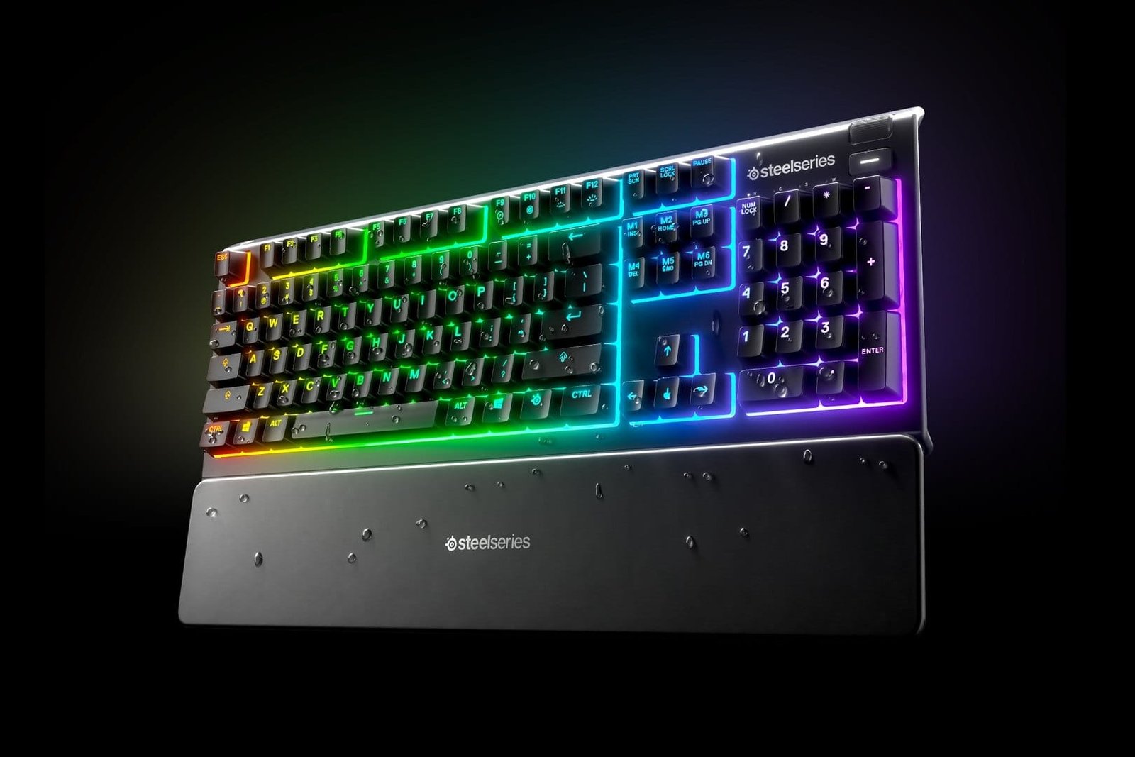 SteelSeries Apex 3 RGB Wired Gaming Keyboard (64795) - Splash Resistant, Whisper Quiet Gaming Switches, Customizable RGB Backlighting thumbnail 5