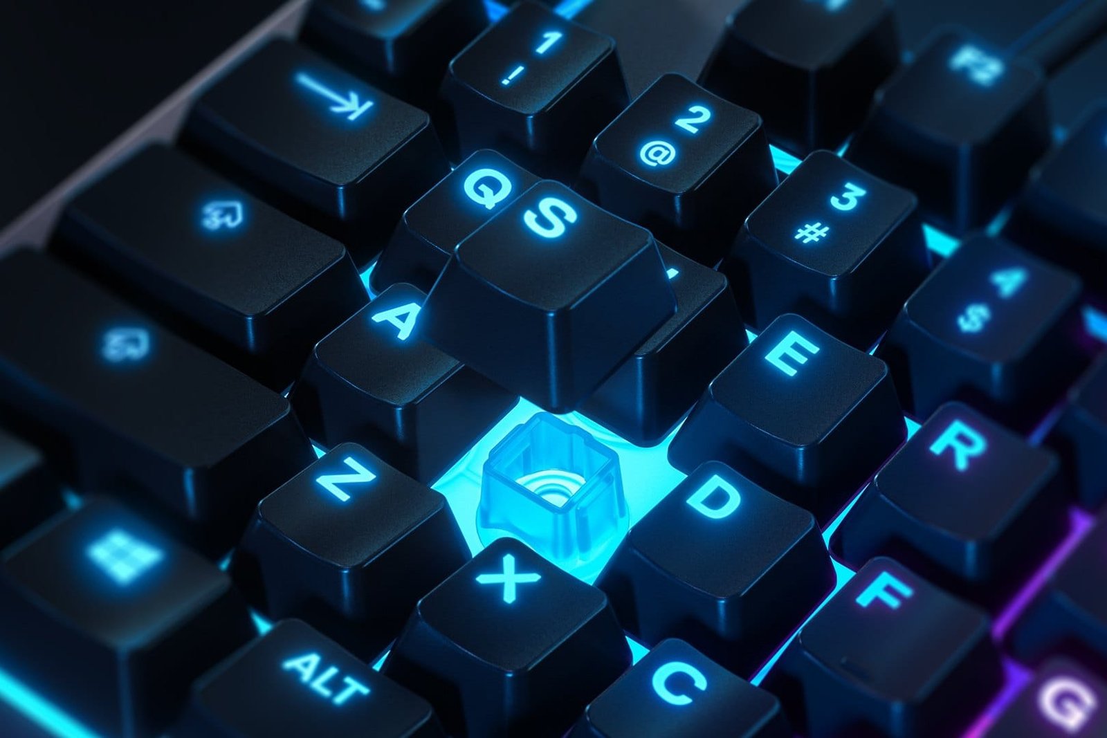SteelSeries Apex 3 RGB Wired Gaming Keyboard (64795) - Splash Resistant, Whisper Quiet Gaming Switches, Customizable RGB Backlighting thumbnail 4