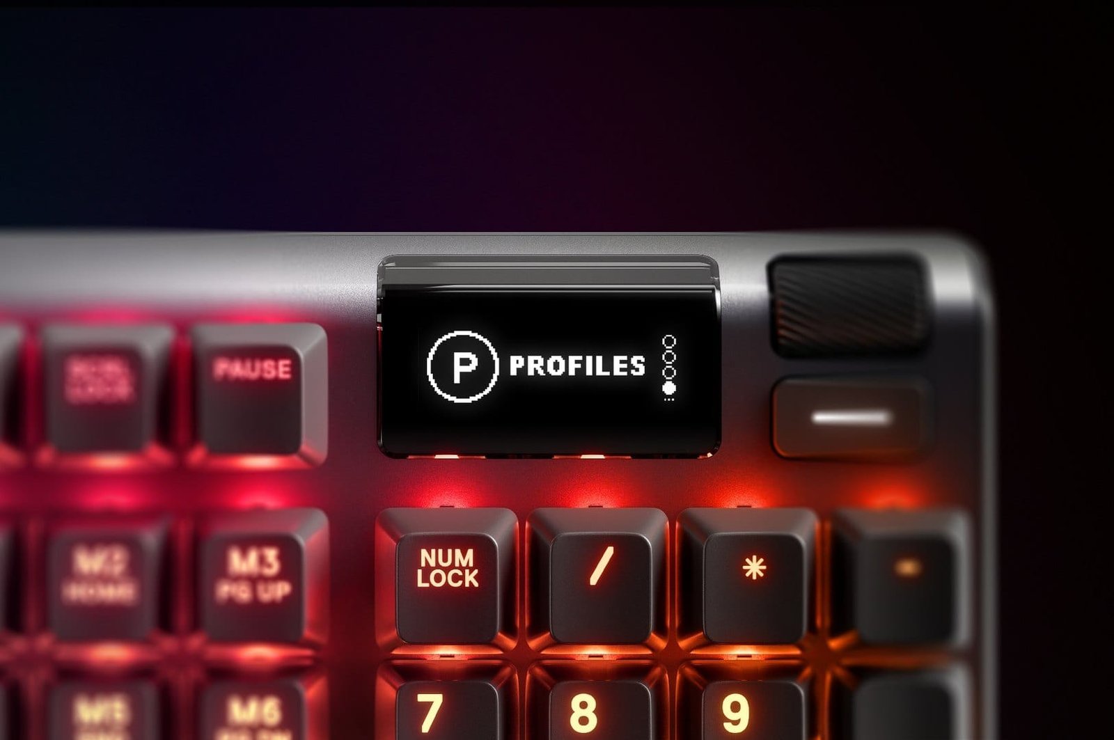 SteelSeries Apex 5 Gaming Keyboard (64532) - Hybrid Mechanical Switches, Customizable RGB Lighting, Durable Design thumbnail 4