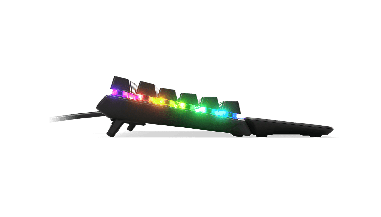 SteelSeries Apex 5 Gaming Keyboard (64532) - Hybrid Mechanical Switches, Customizable RGB Lighting, Durable Design thumbnail 3