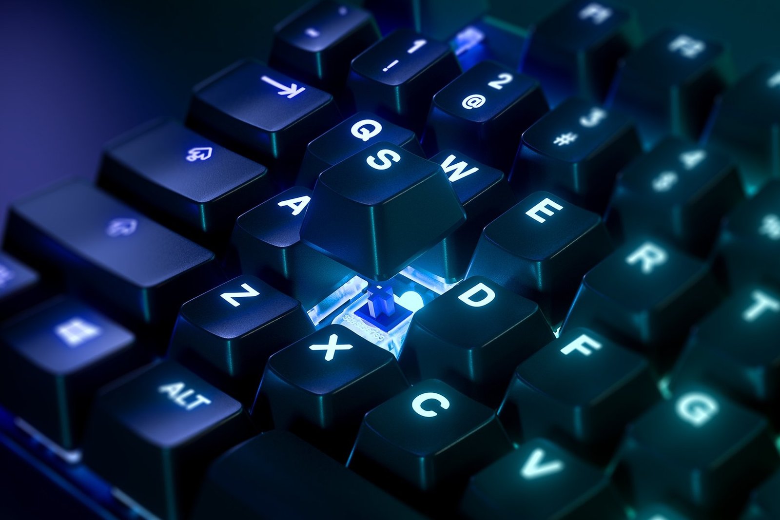 SteelSeries Apex 7 Gaming Keyboard featuring Blue Switches - 64774 thumbnail 7