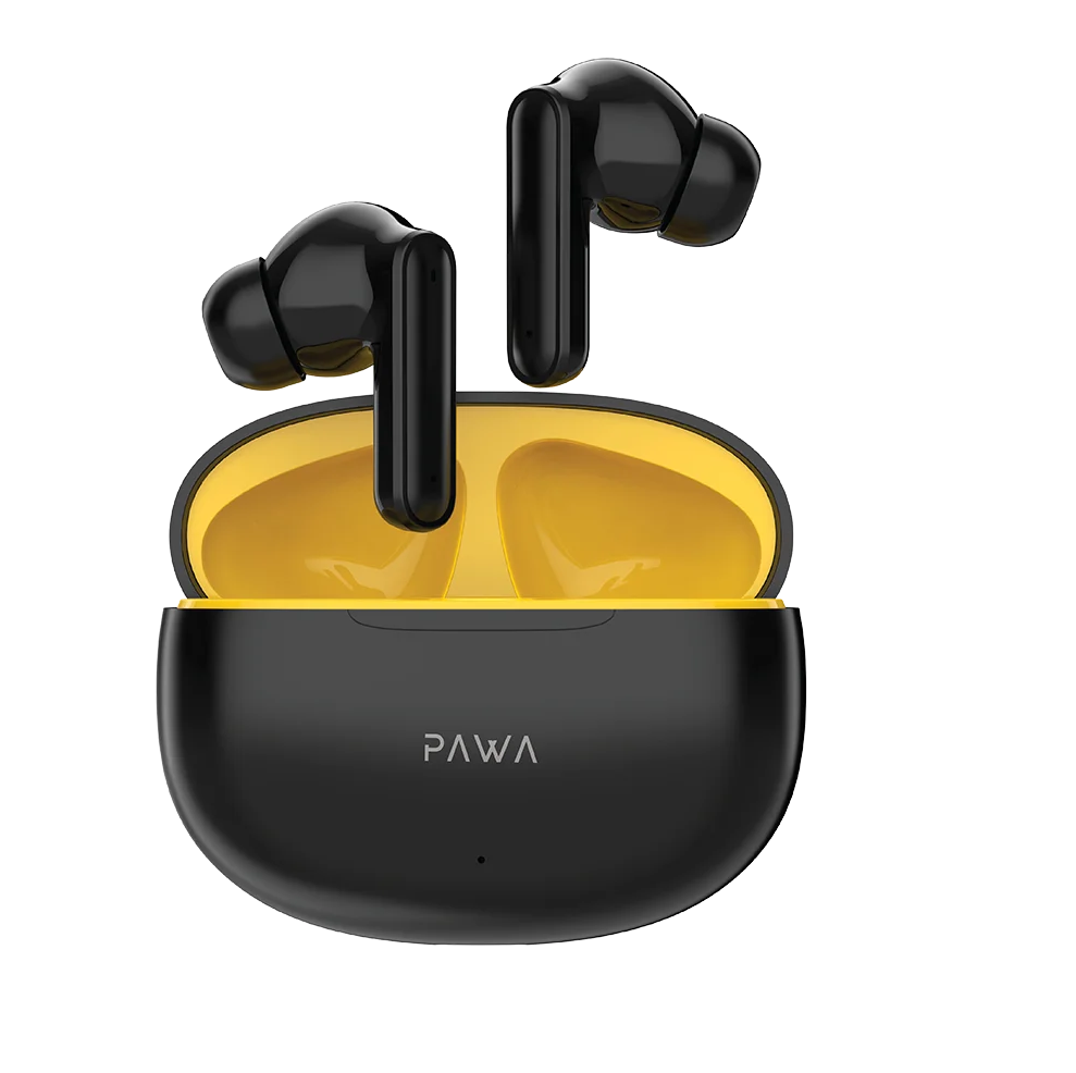PAWA WAVES TRUE WIRELESS EARBUDS BLACK PW-EBW053-BK