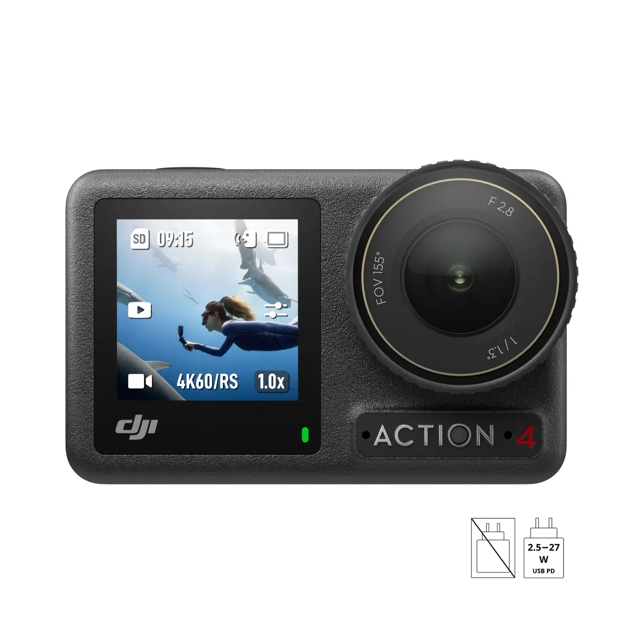 DJI Osmo Action 4 Adventure Combo Camera (AC003) - 4K, Waterproof, Ultimate Action Cam Bundle
