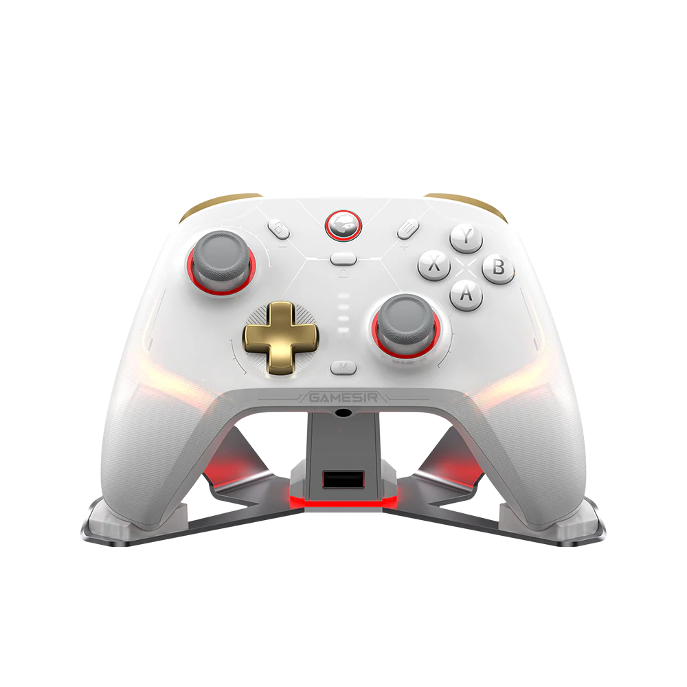 GAMESIR CYCLONE 2 WIRELESS GAMING CONTROLLER WITH DOCK WHITE