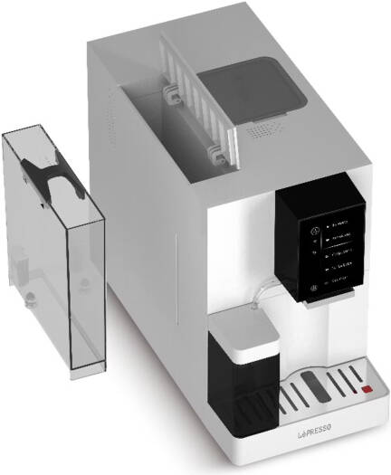 LEPRESSO BREVISSIMO AUTOMATIC COFFEE MACHINE WHITE LPCFFBAC0046WH thumbnail 2