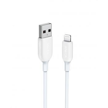 ANKER POWERLINE III LIGHTNING CABLE WHITE-6FT A8813H21