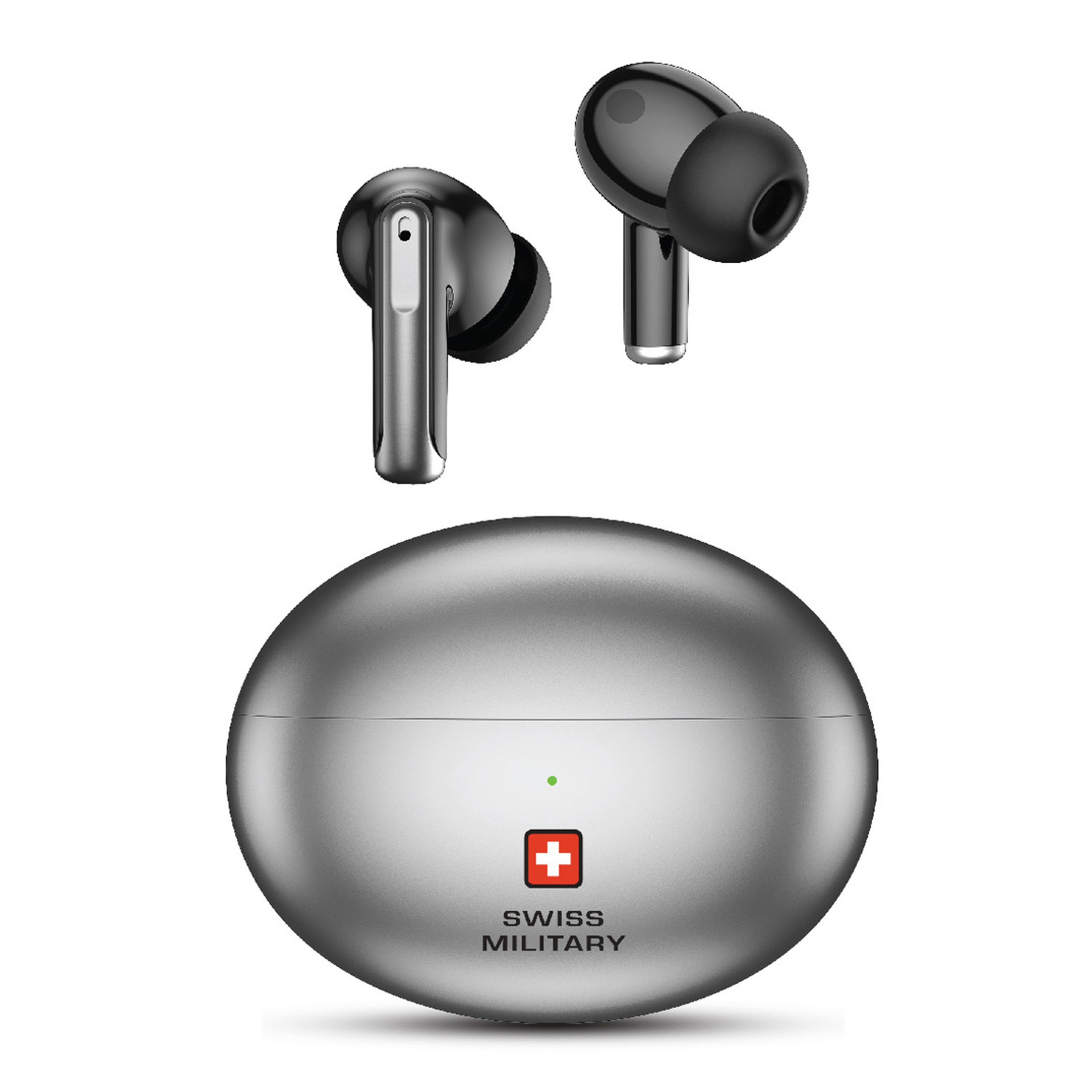 SWISS MILITARY VICTOR 3 ACTIVE NC ENC WIRELESS EARBUDS BLACK thumbnail 2