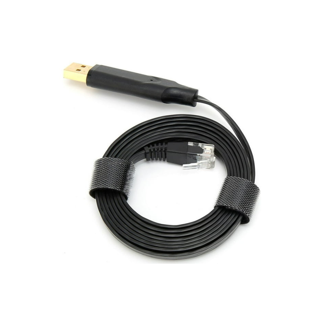 MINDPURE USB TO RJ45 CONSOLE DEBUGGING CABLE 1.5M BLACK LX10327